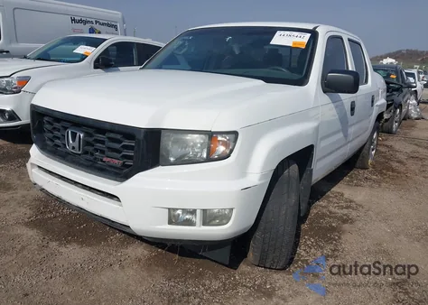 2012 Honda Ridgeline Sport from USA, damaged, VIN 5FPYK1F77CB455030